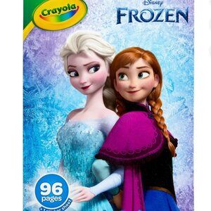 Crayola Frozen 2 Coloring Book with Stickers, 96 Pgs, Arts & Crafts Supplies, Tr